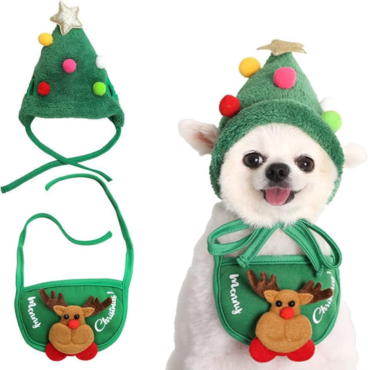 (🎅CHRISTMAS HOT SALE-49% OFF)Adorable Christmas Tree Pom-Pom Hat