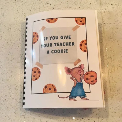 "IF YOU GIVE YOUR TEACHER A COOKIE"🍪📚 Christma Gift Book