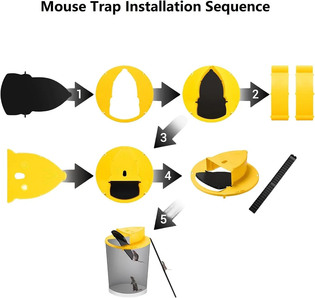 (🎁Christmas Hot Sale-30% OFF) Bucket Lid Mouse Trap