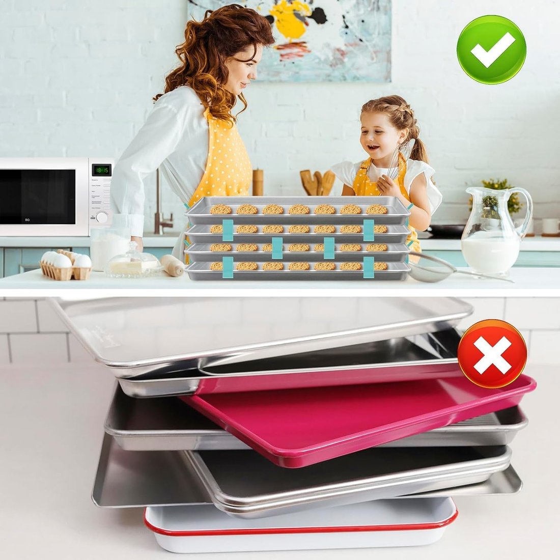 (🎅CHRISTMAS HOT SALE-49% OFF) Baking Sheet Stackers