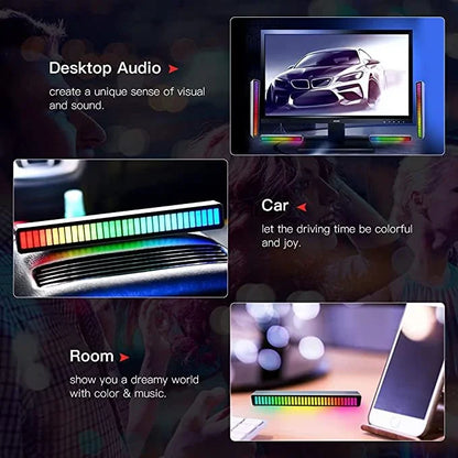 (🔥49% OFF)Wireless Sound Activated RGB Light Bar-👍