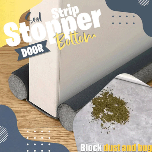 (🍀🎁2024 Hot Sale🎁 40% 🍀)Door Bottom Seal Strip Stopper👍